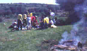 La merienda en el monte