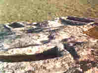 Sepulcros antropomorfos del rodillo de la Laja